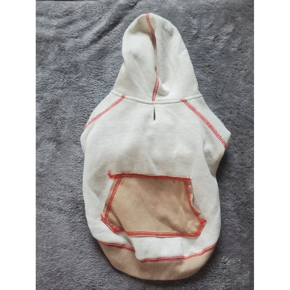 YOULY Heathered Hoodie for Dogs, Size M, Tan